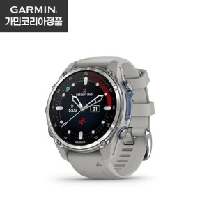 [가민/GARMIN] Descent Mk3 43mm (디센트 MK3 43mm) 포그 그레이 실리콘 밴드